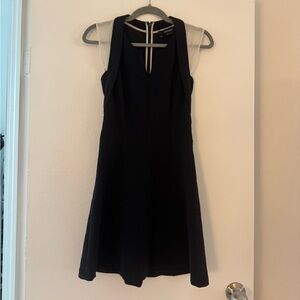 The Kooples Black and White Mini Dress